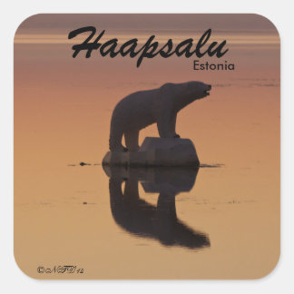 Sticker Carré Haapsalu, Estonie