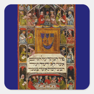 Sticker Carré Haggadah