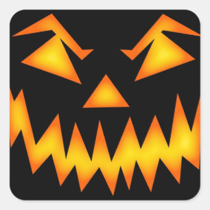 Sticker Carré Halloween