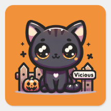 Halloween Kitten Vicious Cute Chat