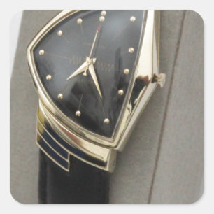 Sticker Carré Hamilton Electric Ventura Watch c.1957