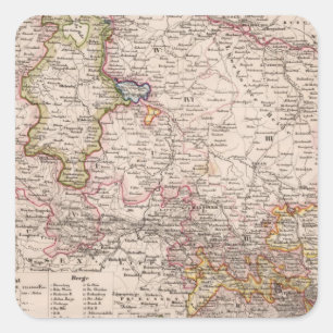 Sticker Carré Hanovre, Allemagne