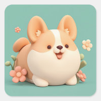 Happi Corgi dodu en argile