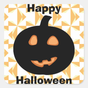 Sticker Carré Happy Halloween
