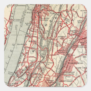 Sticker Carré Harlem, Yonkers, Pelham Manor, New York