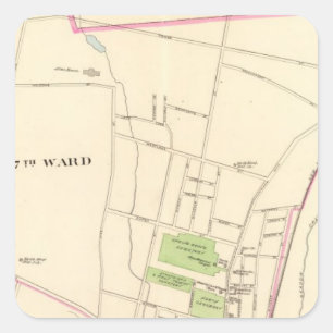 Sticker Carré Hartford, Nord