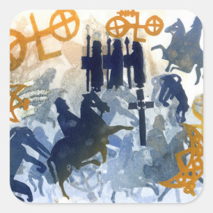 Sticker Carré Harvest FEstival