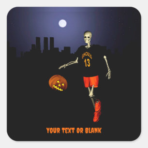 Sticker Carré Haunted Hoops