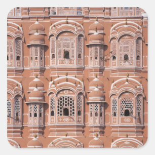 Sticker Carré Hawa Mahal (Palais des Vents), Jaipur