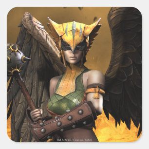 Sticker Carré Hawkgirl
