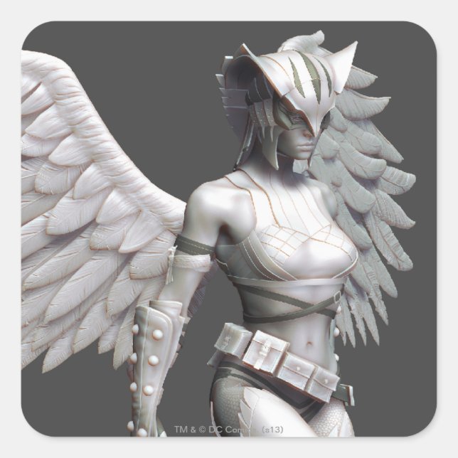 Sticker Carré Hawkgirl (Devant)