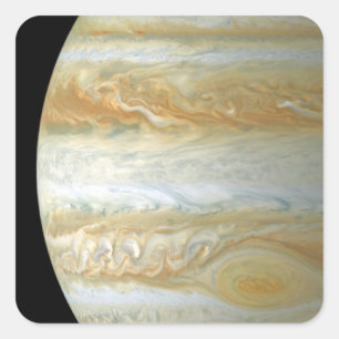 Sticker Carré Hémisphère Jupiter