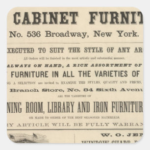 Sticker Carré Henry Stoney