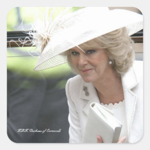 Sticker Carré HH Duchesse de Cornwall