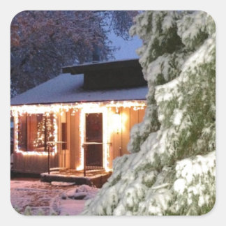 Sticker Carré High Sierra Holiday