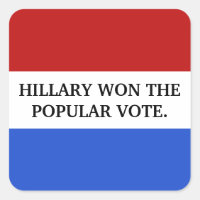 Hillary a gagné le vote populaire
