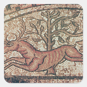 Sticker Carré Hinton St. Mary pavement c.350 AD