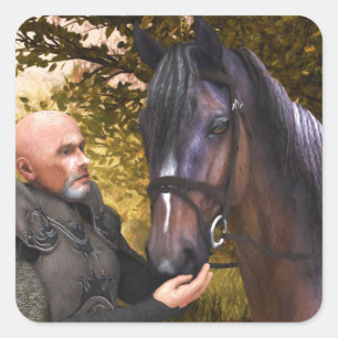 Sticker Carré His Noble