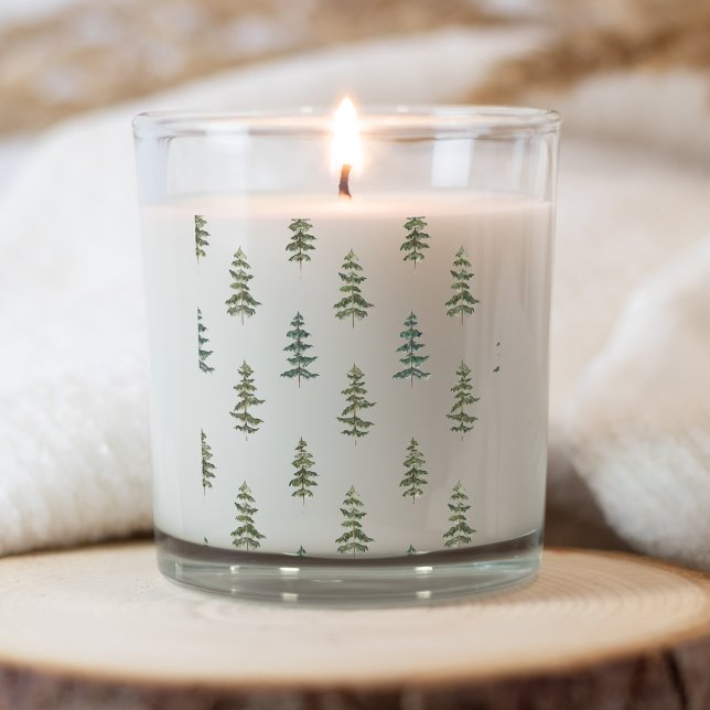 Sticker Carré Hiver branché | Motif d'arbre de Noël (Créateur téléchargé)