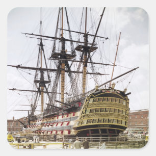 Sticker Carré HMS Victory