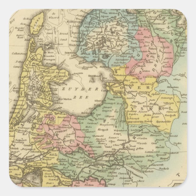 Sticker Carré Hollande 4 (Devant)