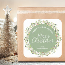 Holly Wreath Noël Maison de vacances