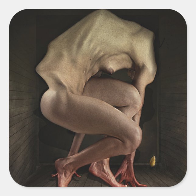 Sticker Carré Honte 2012 (Devant)