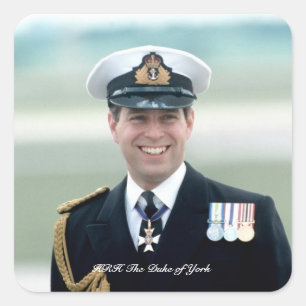 Sticker Carré HRH Prince Andrew