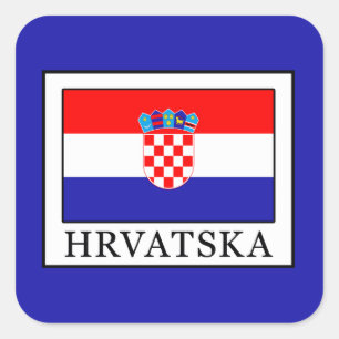 Sticker Carré Hrvatska