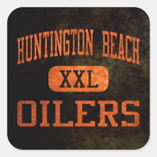 Sticker Carré Huntington Beach Oilers Athlétisme
