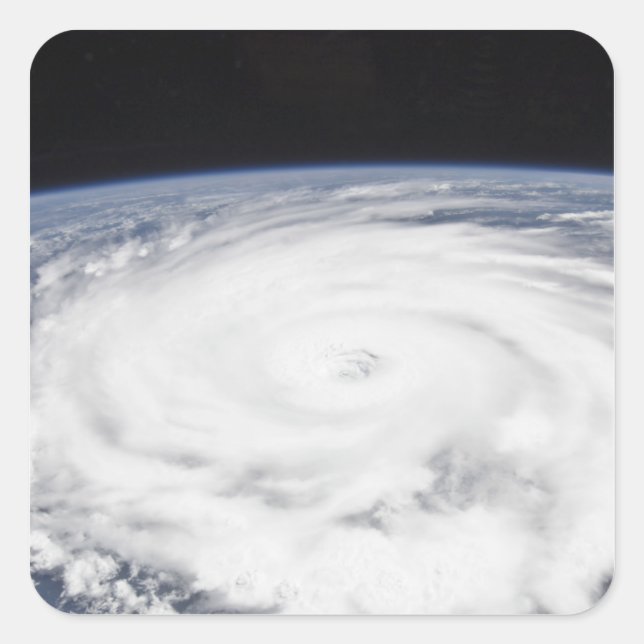 Sticker Carré Huricane Igor (Devant)