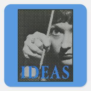 Sticker Carré Ideas - Habillage promotionnel (1981)