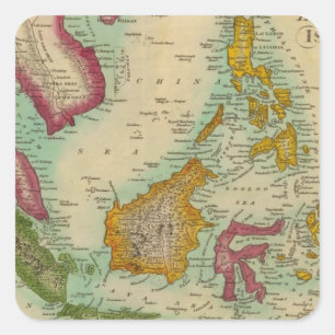 Sticker Carré Îles de l'Est
