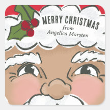 Illustration Jote Père Noël Face Holiday