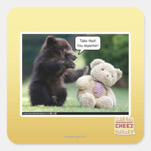 Sticker Carré Imposter !