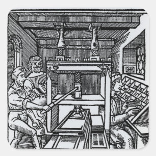 Sticker Carré Impression