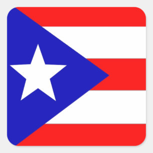 Sticker Carré Indicateur Porto Rico