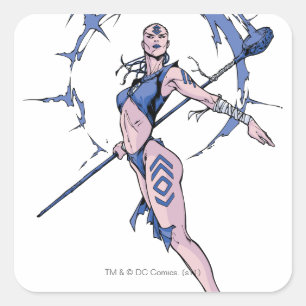 Sticker Carré Indigo Tribe 7