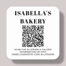 Information sur les calories d'allergie alimentair