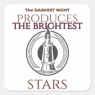 Sticker Carré Inspirationnel