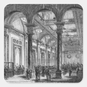 Sticker Carré Intérieur de Lloyd's de Londres