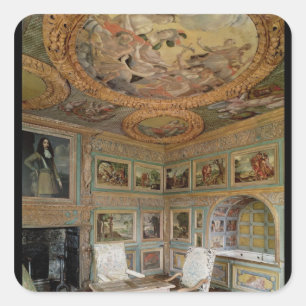 Sticker Carré Intérieur du 'Salle Louis XIV