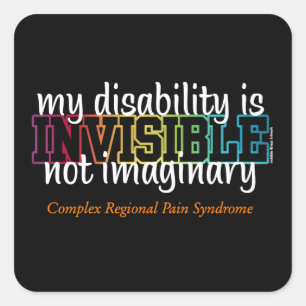 STICKER CARRÉ INVISIBLE...CRPS