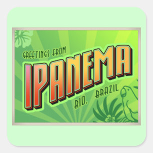 STICKER CARRÉ IPANEMA