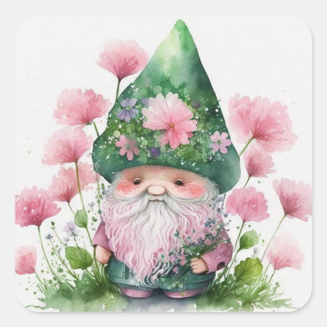 Sticker Carré Irish Leprechaun (Devant)