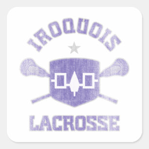 Sticker Carré Iroquois-Vintage