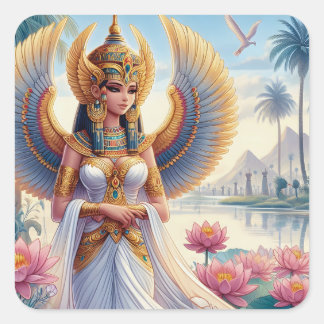 Sticker Carré Isis: Goddess of the Nile