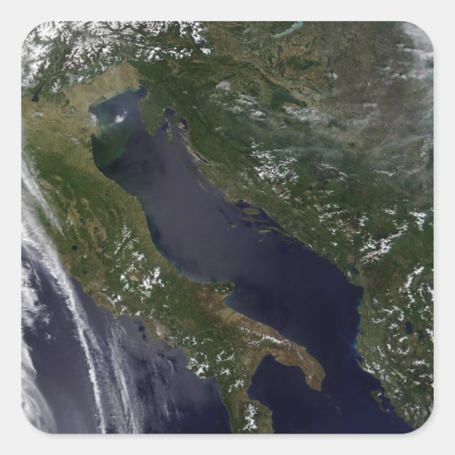 Sticker Carré Italie (Devant)