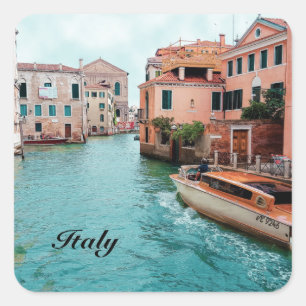 Sticker Carré Italie Venise
