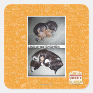 Sticker Carré iz hadz m. snuggies